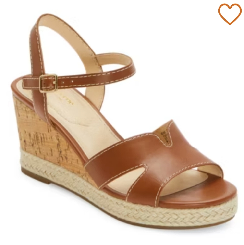 Liz Claiborne Womens Alton Wedge Sandals